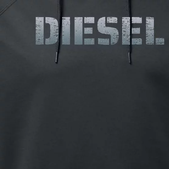 DIESEL Diesel Truck Owner Diesel Mechanic Diesel Lover Performance Fleece Hoodie