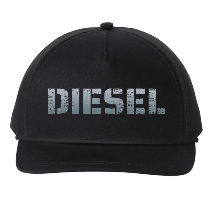 DIESEL Diesel Truck Owner Diesel Mechanic Diesel Lover Snapback Five-Panel Rope Hat