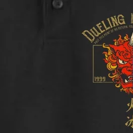 Dueling Dragons Tribute Defunct Roller Coaster Dry Zone Grid Performance Polo