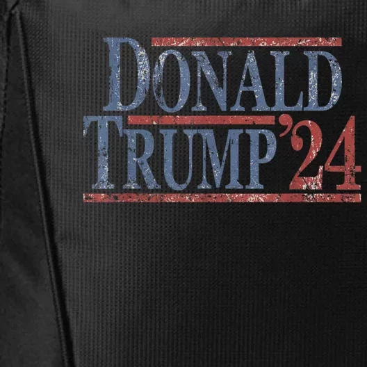 Distressed Donald Trump 2024 City Backpack