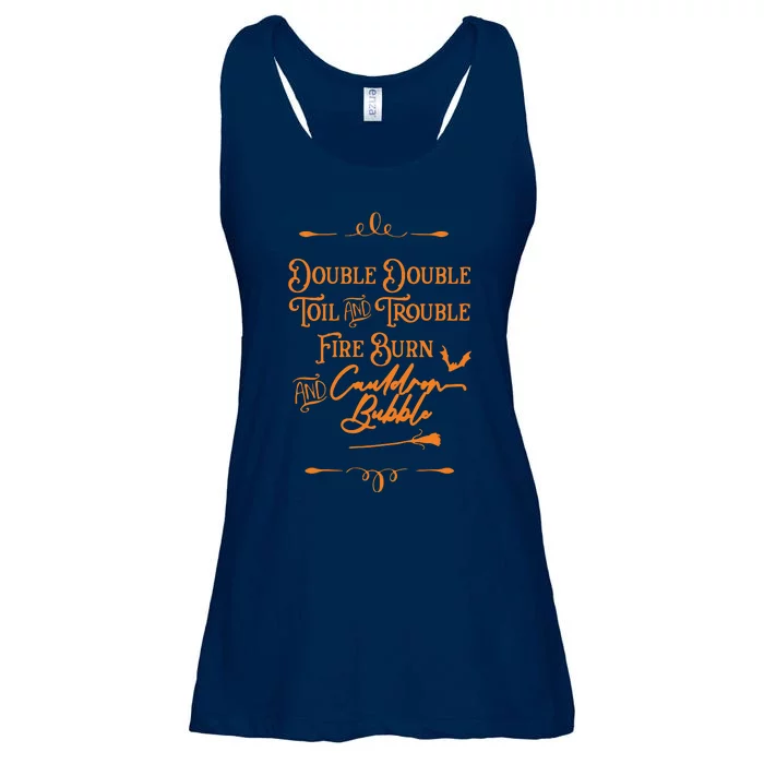 Double Double Toil And Trouble, Halloween, Toil And Trouble, Halloween Party Ladies Essential Flowy Tank