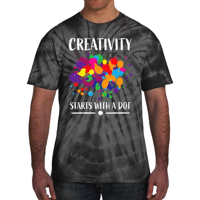 Dot Day Teacher 2024 Dot Day Tie-Dye T-Shirt