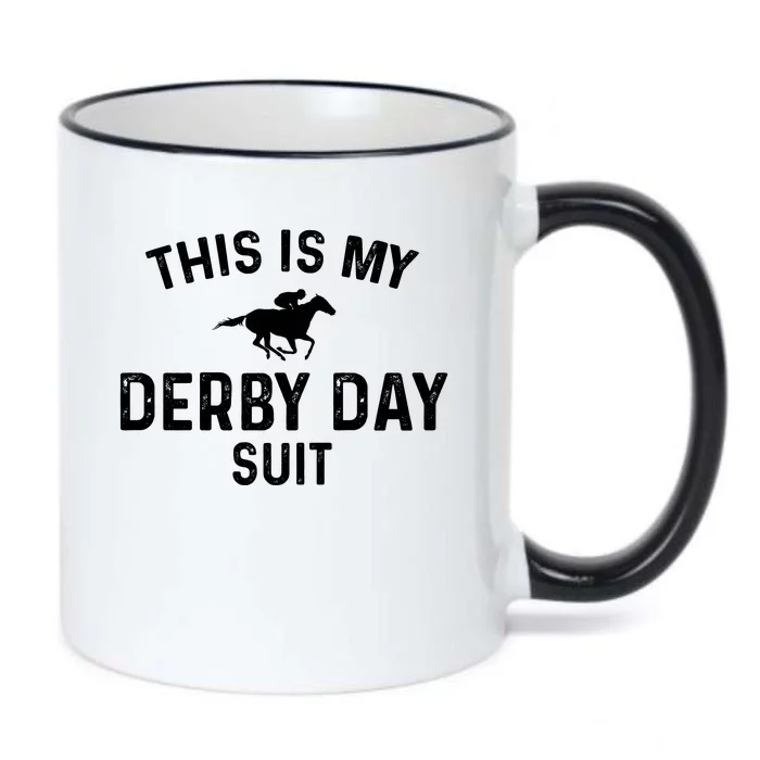 Derby Day This Is My Derby Day Suit Black Color Changing Mug