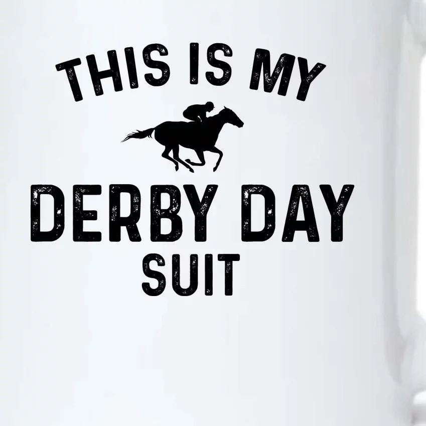 Derby Day This Is My Derby Day Suit Black Color Changing Mug