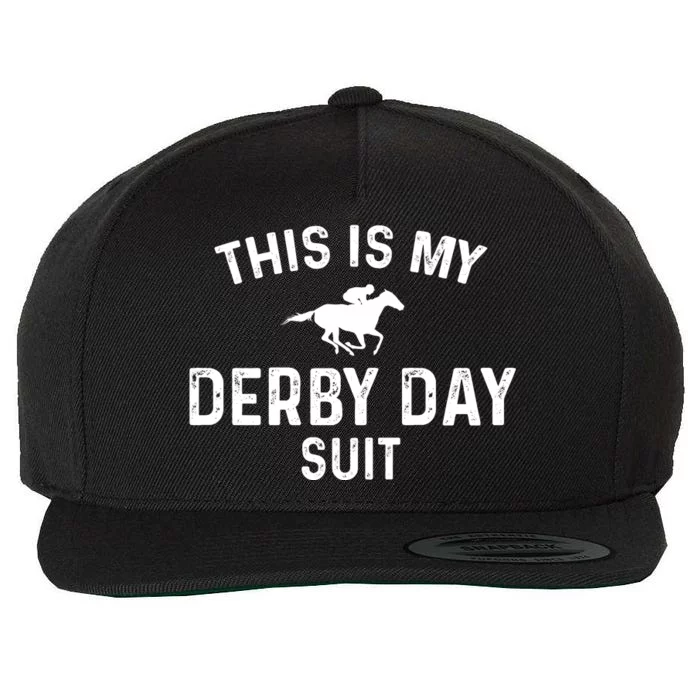 Derby Day This Is My Derby Day Suit Wool Snapback Cap