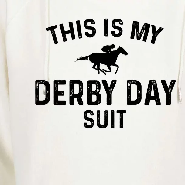 Derby Day This Is My Derby Day Suit Womens Funnel Neck Pullover Hood