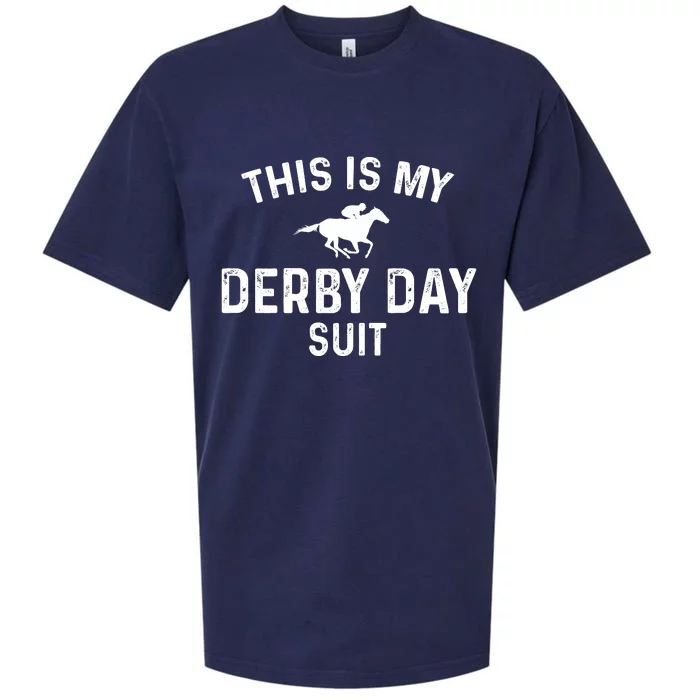 Derby Day This Is My Derby Day Suit Sueded Cloud Jersey T-Shirt