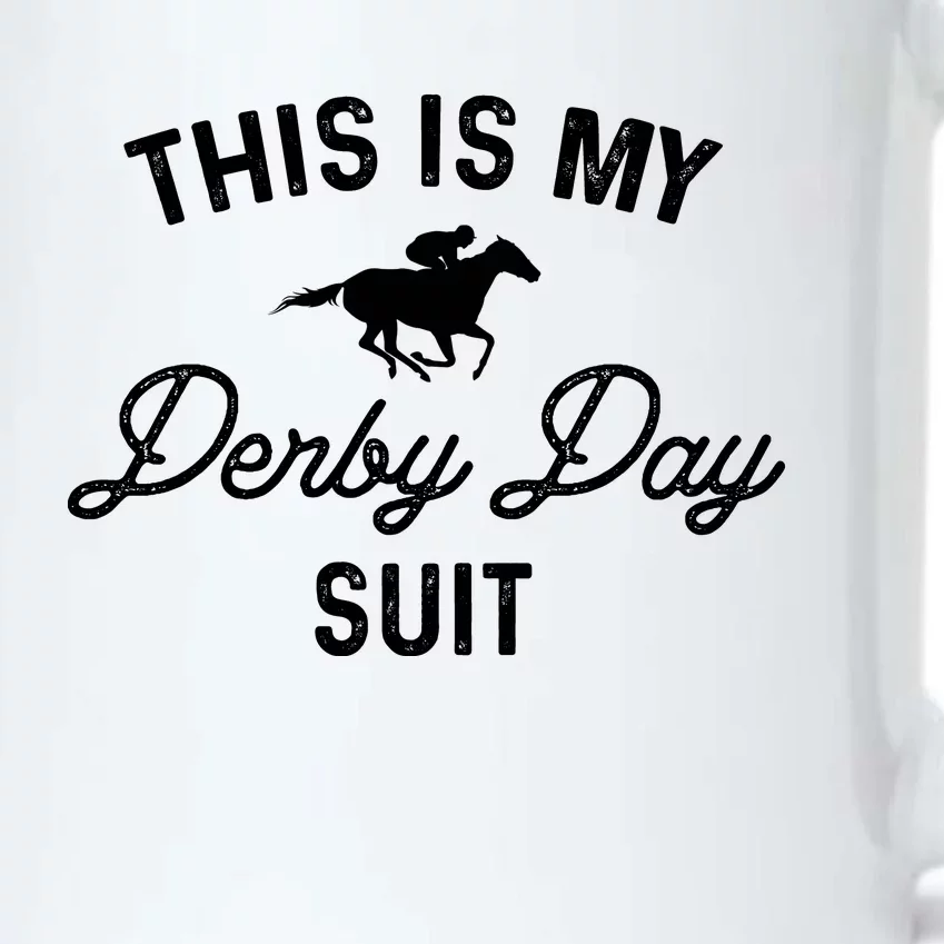 Derby Day This Is My Derby Day Suit Black Color Changing Mug