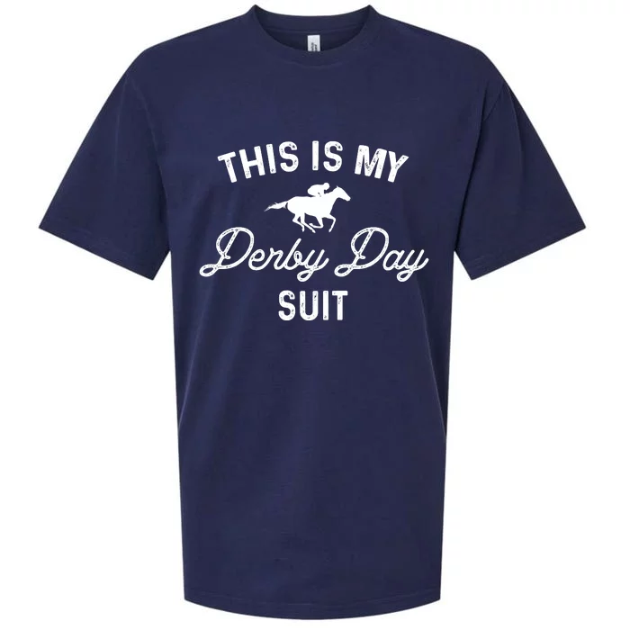 Derby Day This Is My Derby Day Suit Sueded Cloud Jersey T-Shirt