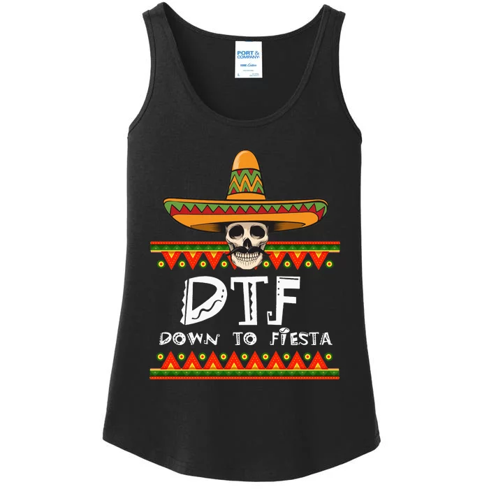 DTF Down To Fiesta Classic Ladies Essential Tank