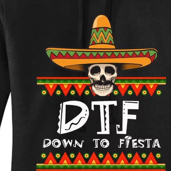 DTF Down To Fiesta Classic Women's Pullover Hoodie