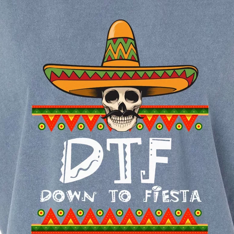 DTF Down To Fiesta Classic Garment-Dyed Women's Muscle Tee