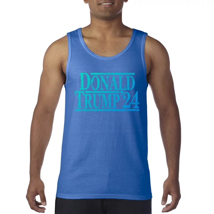 Distressed Donald Trump 2024 Gift Tank Top