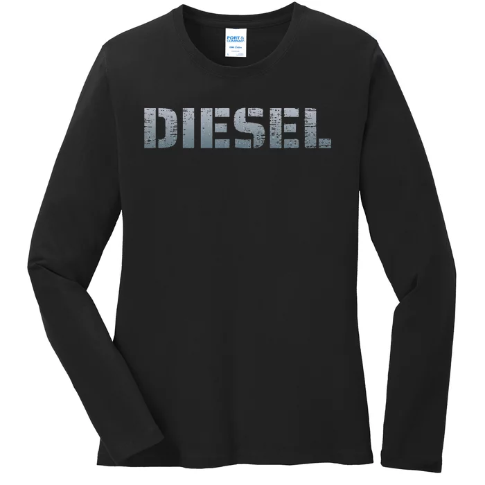 DIESEL Diesel Truck Owner Diesel Mechanic Diesel Lover Ladies Long Sleeve Shirt