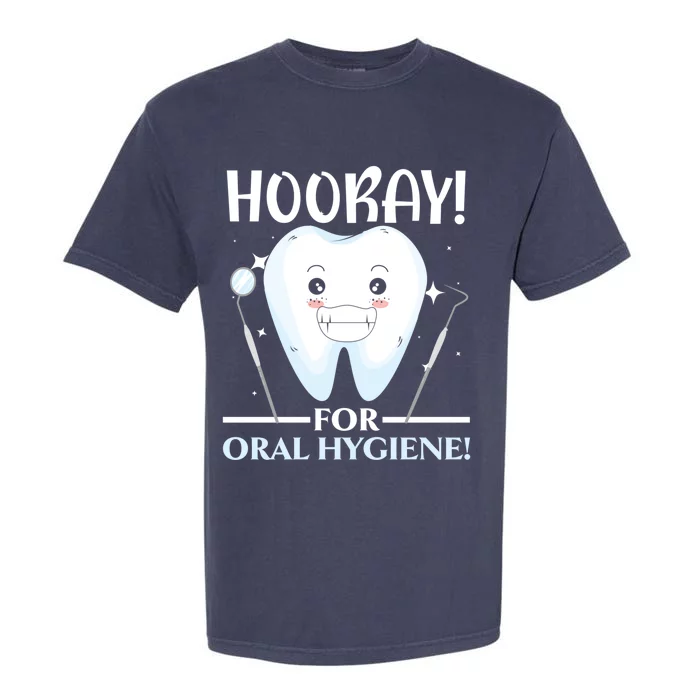 Dentistry Dentist Teeth Dental Hygienist Tooth Doctor Gift Garment-Dyed Heavyweight T-Shirt