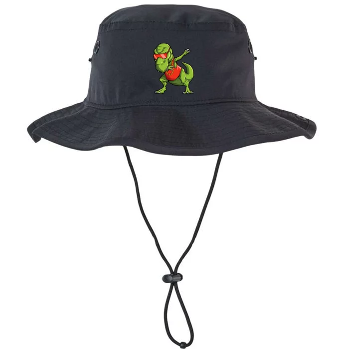 Dabbing Dinosaur T Rex Funny Dab Meme Legacy Cool Fit Booney Bucket Hat