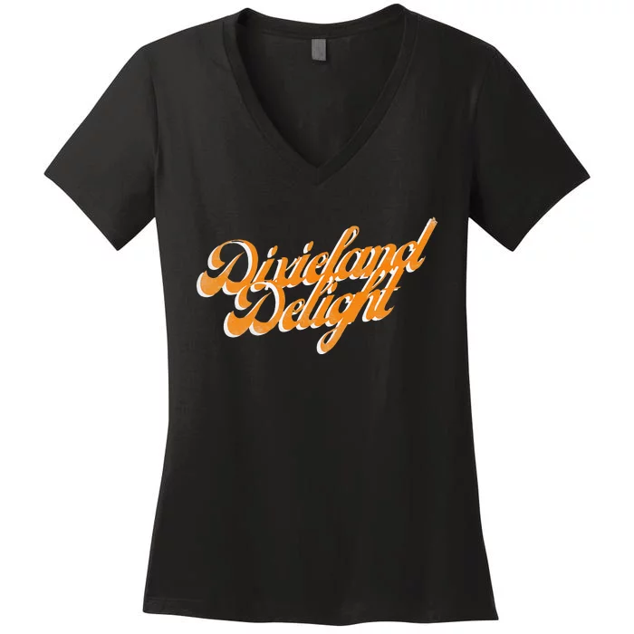 Dixieland Delight Tennessee Women's V-Neck T-Shirt