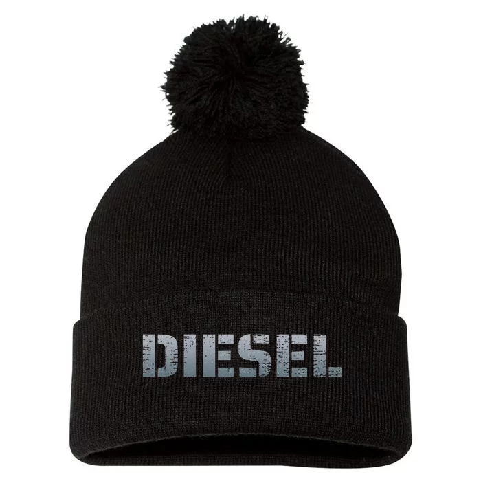 Diesel Diesel Truck Owner Diesel Mechanic Diesel Lover Pom Pom 12in Knit Beanie