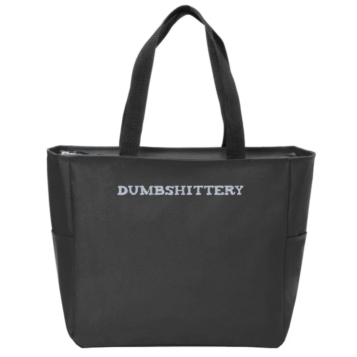 Dumbshittery Zip Tote Bag