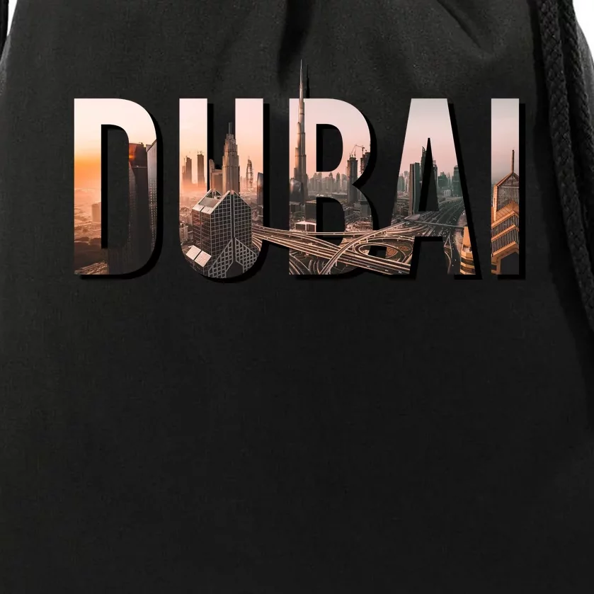 DUBAI Drawstring Bag