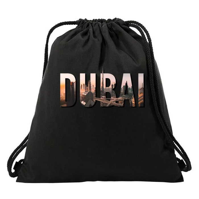 DUBAI Drawstring Bag