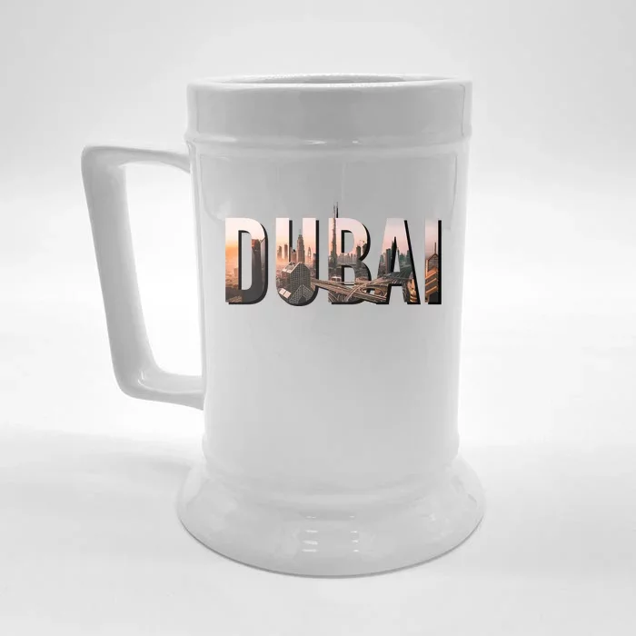 DUBAI Front & Back Beer Stein