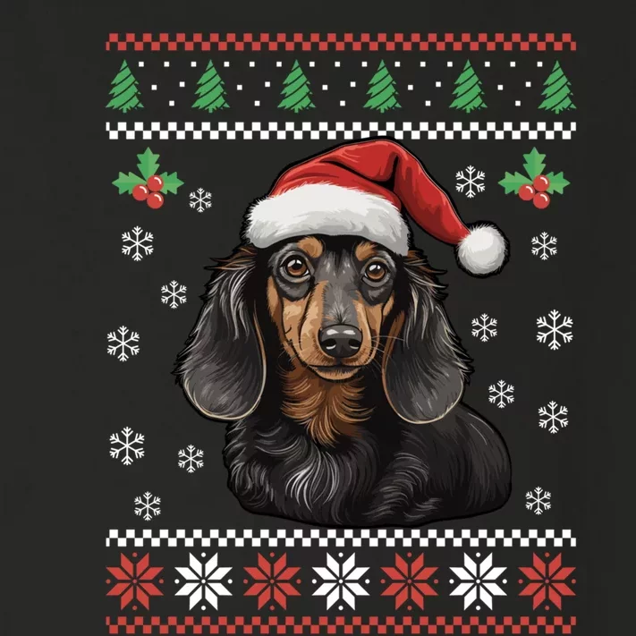 Dachshund Dog Ugly Christmas Sweater Xmas For Lovers Toddler Long Sleeve Shirt