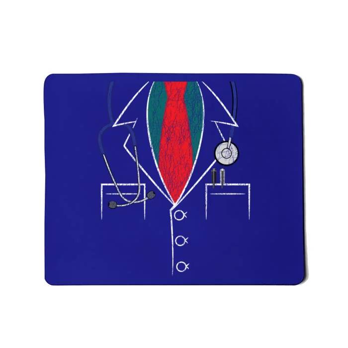 Distressed Doctor Uniform Design Medical Student Gift Mousepad