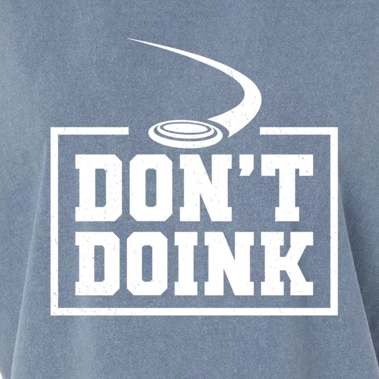 DonT Doink Ultimate Frisbee Cute Gift Garment-Dyed Women's Muscle Tee