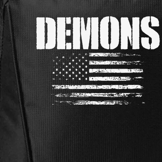 Durango Demons Usa Flag Pride City Backpack