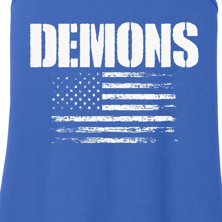 Durango Demons Usa Flag Pride Ladies Essential Tank