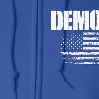 Durango Demons Usa Flag Pride Full Zip Hoodie