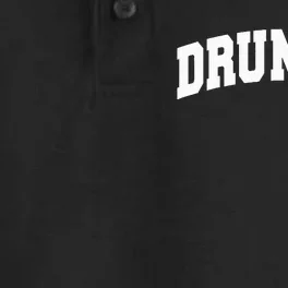 Drunkle Drunk Uncle  Gift Funny Father's Day Dry Zone Grid Performance Polo