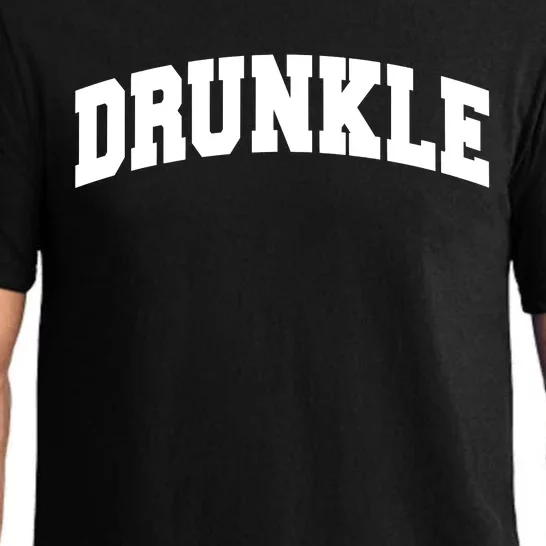 Drunkle Drunk Uncle Gift Funny FatherS Day Pajama Set