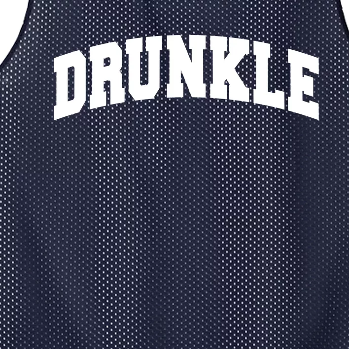 Drunkle Drunk Uncle Gift Funny FatherS Day Mesh Reversible Basketball Jersey Tank