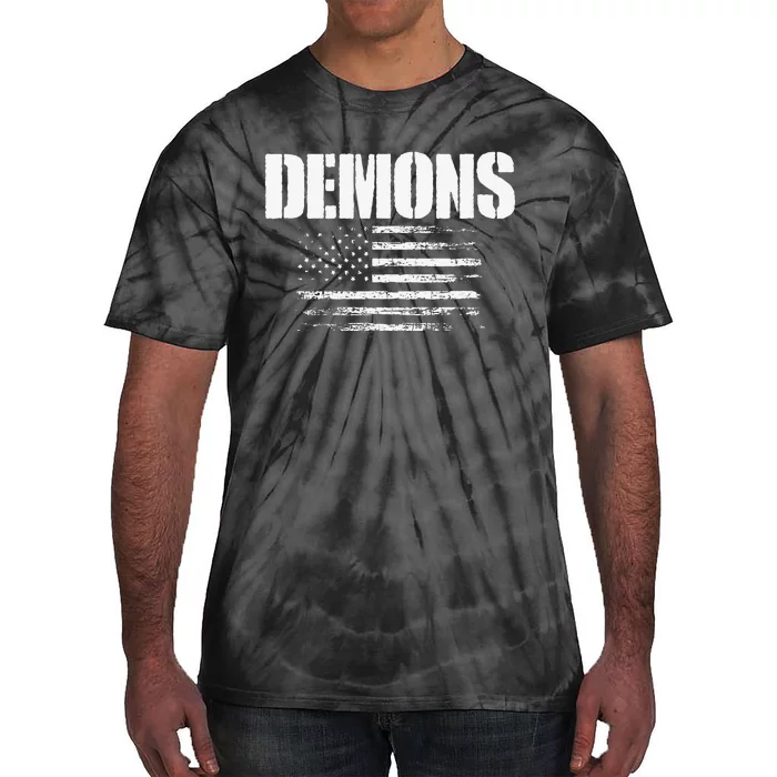 Durango Demons Usa Flag Pride Tie-Dye T-Shirt