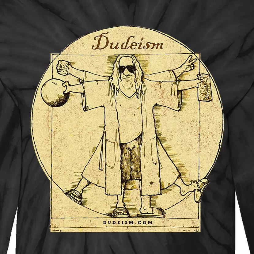 Dudeism Tie-Dye Long Sleeve Shirt