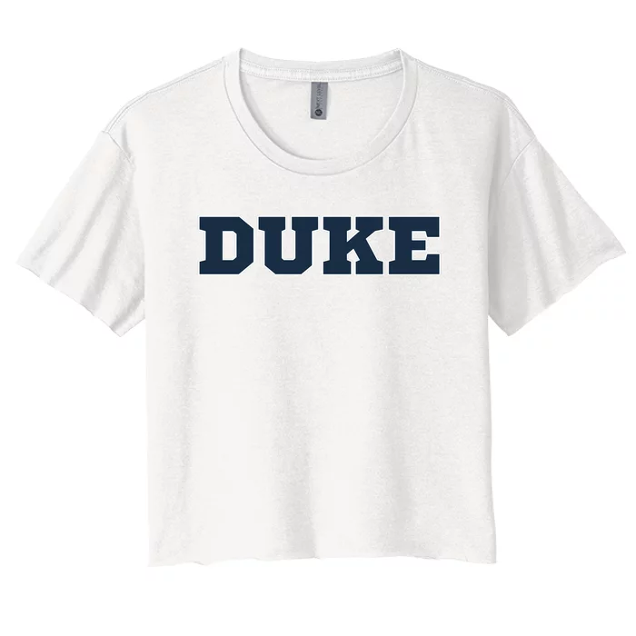 Dukegift Women's Crop Top Tee