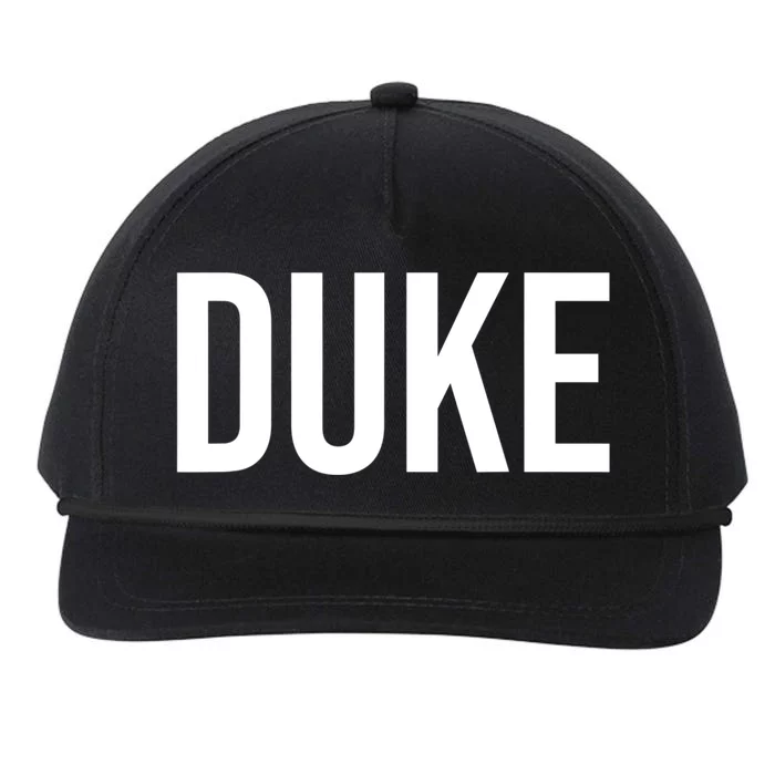 Duke Snapback Five-Panel Rope Hat