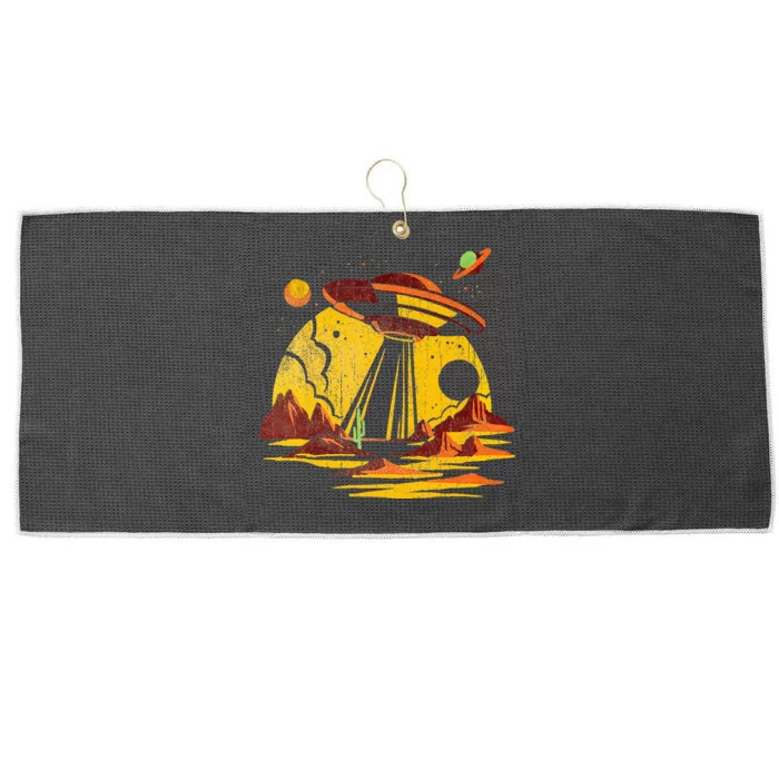 Desert Dwellers Vintage Large Microfiber Waffle Golf Towel