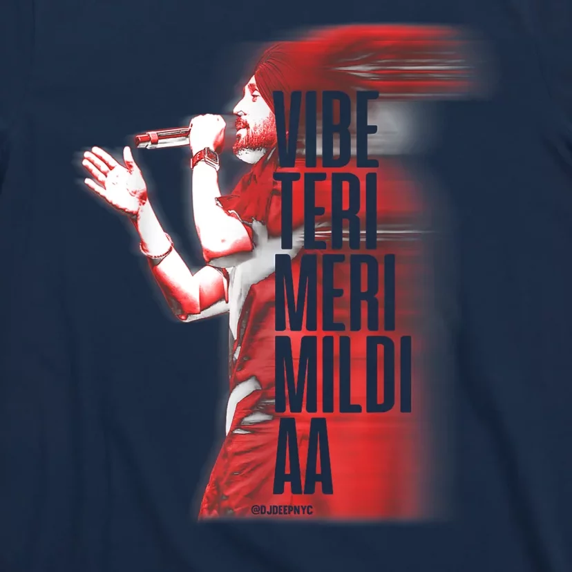 Diljit Dosanjh | Vibe Teri Meri Mildi Aa | Desi Apparel T-Shirt