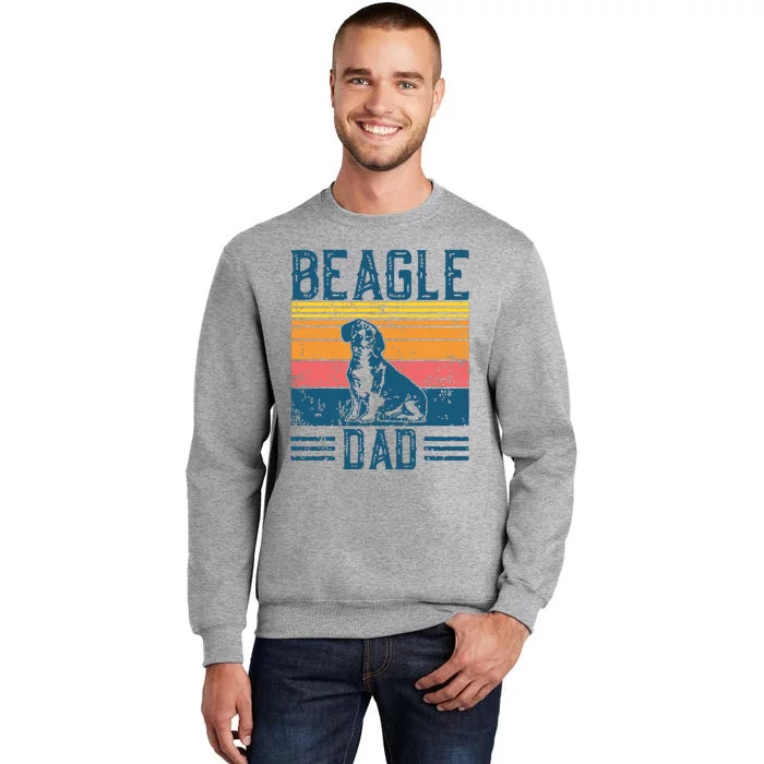 Dog Dad Vintage Beagle Dad Sweatshirt