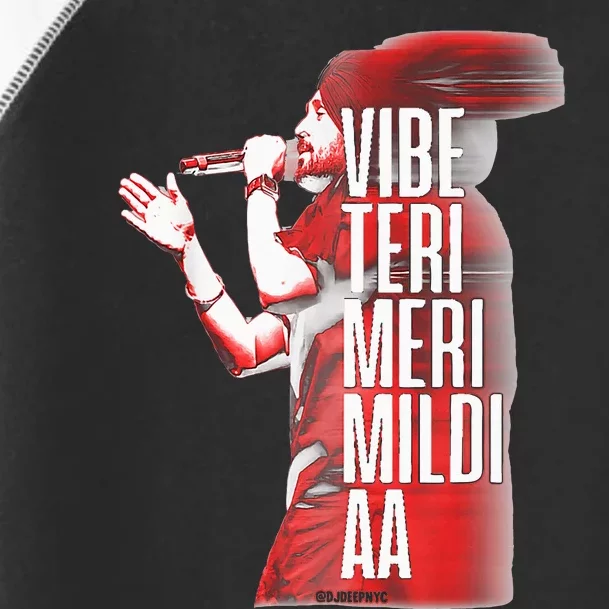 Diljit Dosanjh Vibe Teri Meri Mildi Aa Desi Toddler Fine Jersey T-Shirt