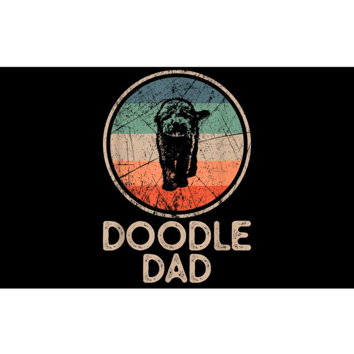 Doodle Dog Vintage Doodle Dad Bumper Sticker