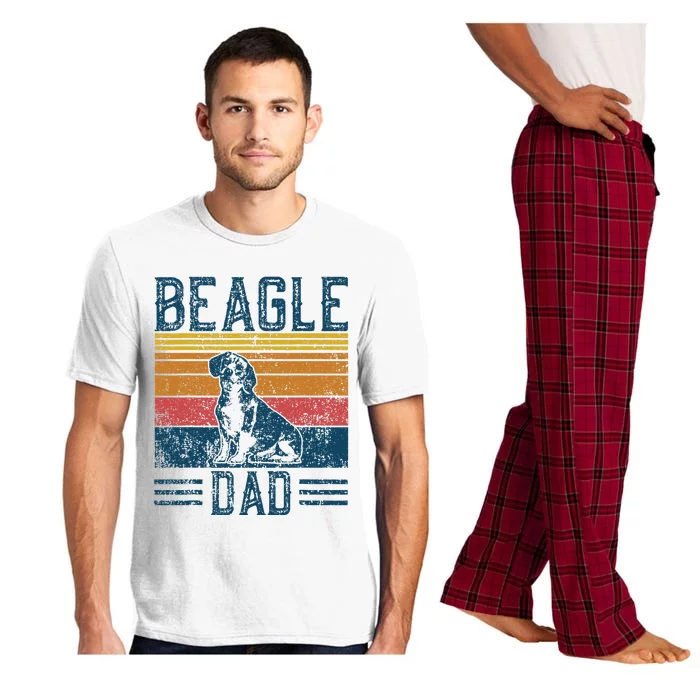 Dog Dad Vintage Beagle Dad Pajama Set