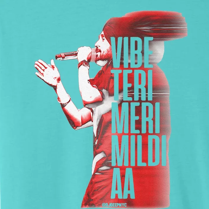 Diljit Dosanjh Vibe Teri Meri Mildi Aa Desi ChromaSoft Performance T-Shirt