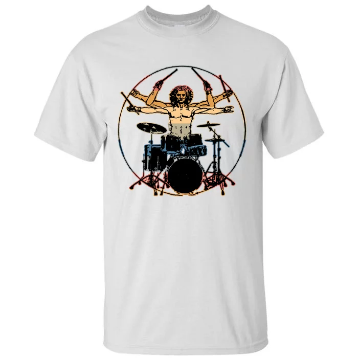 Davinci Drummer Vintage Tall T-Shirt