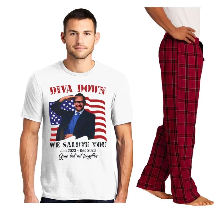 Diva Down We Salute You George Santos Pajama Set