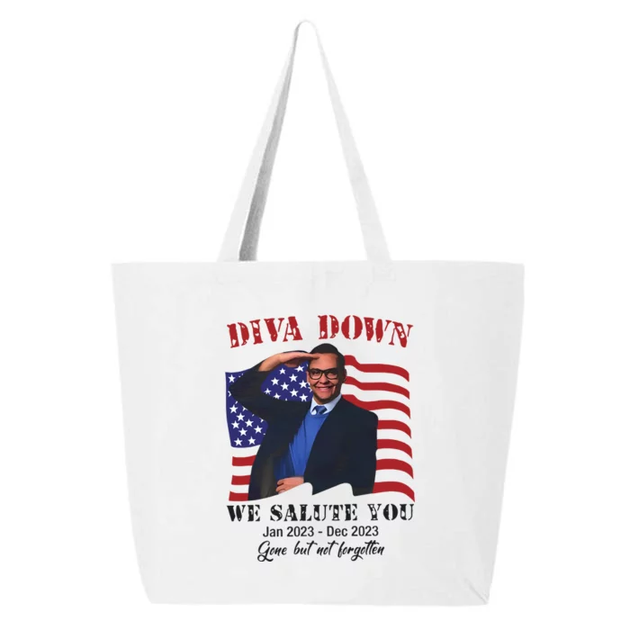 Diva Down We Salute You George Santos 25L Jumbo Tote