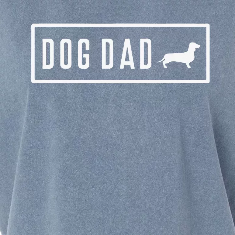 Dachshund Doxie Weiner Sausage Dog Dad Puppy Pet Funny Garment-Dyed Women's Muscle Tee